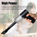 Wireless Car Vacuum Cleaner  Portable Powerful Suction Wet And Dry Smart Cordless For Home Mini Vacuum Cleaner. 