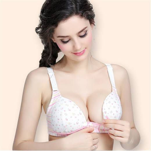 Women's Cotton Non Padded Breast-feeding Nursing Maternity Intimates