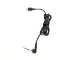DC Power cable Jack Plug USB Pin Square Power Supply Connector Cable for Lenovo New 20V Laptop Charger DC Cord Cable 1.5m. 