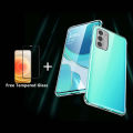 New Phone Case For Nokia G42 5G Cover Clear Shockproof Silicone + Tempered Glass Screen Protector Film For Nokia G42 5G Case. 