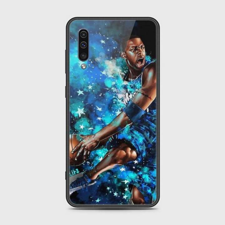 Samsung Galaxy A50s Cover - SkinLee HQ Infinity Glass Case (Soft) - Fireboy - SKINLEE-551-1-637-375