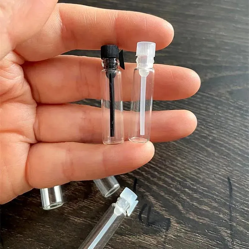 1ml perfume tester (100pcs) Sample bottle tube vial sample glass