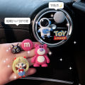 Creative cute astronaut car air conditioning vent aromatherapy decoration car marine perfume outlet decoration. 