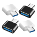 USB C to USB Adapter USB Female to USB-C Male Adapter Compatible for MacBook Pro, Samsung Galaxy. 