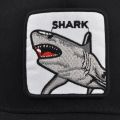 Cross Border Animal Embroidery Baseball Cap Animal Shark Embroidery Cap Mesh Cap Curved Brim Visor Mesh Cap Wholesale. 