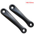 MeterMall 140mm/152mm Children Bicycle Cranks Aluminum Alloy Left Crank Arm Set For 7/8/9 Speed Mountain Bike Crankset. 