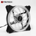 Factory price FANTECH FC-124 PC Desktop Tower Computer Fan Case Cooling Fan Unit Colorful LED. 