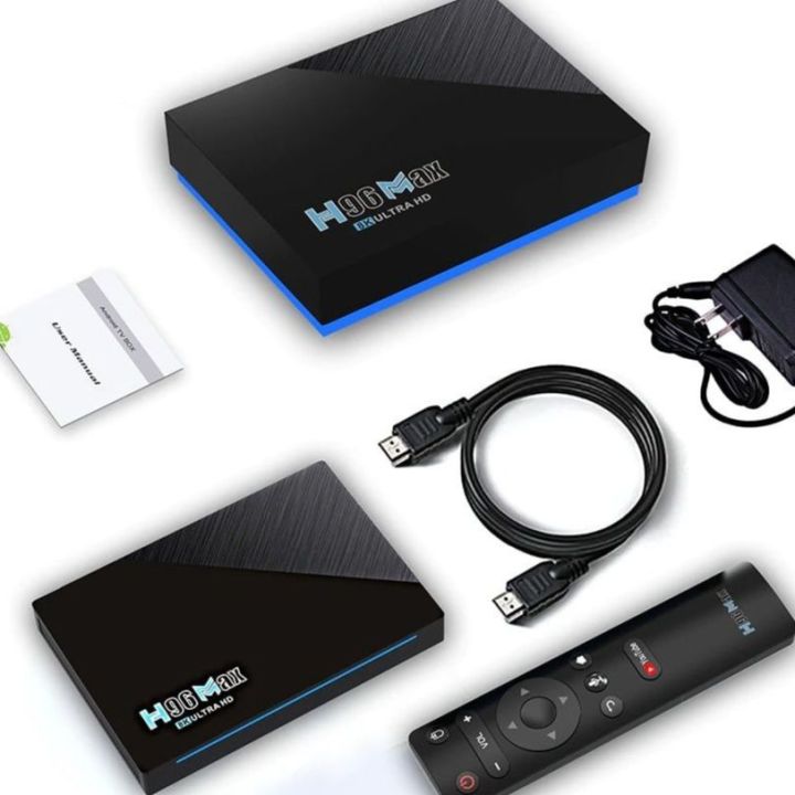 H96 MAX TV Box Android 11 1GB RAM 8GB ROM Ultra HD Support 8K 24fps