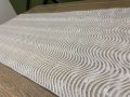 Cream color Vinyl Plastic Table runner sheet. 