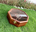 Spice Container Masala Box Rack 10 x 10 Solid Wooden square Masala Box(spice rack) - Drawer Organizer for Kitchen. 