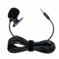 3.5mm External Clip On Collar Mic | Omni-directional | Clear Audio Recording | Microphone With Collar Clip | For PC & Laptop. 