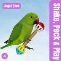 Parrot Toys, Bird Toys, Cage Accessories for Birds – 8-in-1 Bird Toys Set with Parrot Swing, Parrot Ladder, Bird Toys for Parrot, Bird Toys Pack, Bird Toys Wooden Ladder, Parrot Swing Ladder for Budgies, Lovebirds, Cockatiels, Finches. 
