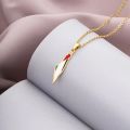 Skyrim Enamel Palestine Map Pendant Necklace Stainless Steel Neck Chain for Women Country Geography Jewelry Gift Wholesale. 