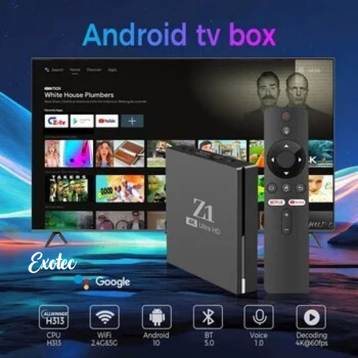 Original%20Z1%20Android%20Tv%20Box%205g%20-%202Gb%2016Gb%20Wifi%204k%20Allwinner%20Support%20Voice%20Remote%20Control%20-%20Image%203