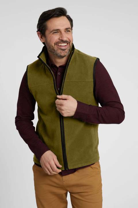 ELO - Equestrian Men's Polar Fleece Body Warmer Gilet For Men