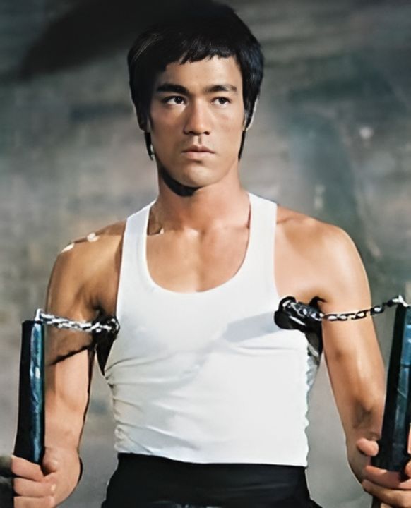 Bruce lee nun chaks  Random color Martial Arts Training Foam Sponge Padded for Karate Nunchaku Ninja style