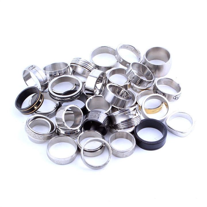 Wholesale Jewelry Stainless Steel Rings and Titanium Steel Ring For Men Women