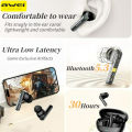 Awei T88 True Wireless Bluetooth Earphone 10mm Moving Coil Super Bass Spatial Sound Effects Earbuds 30 Hours Of Playback Time Ergonomic Design Gaming Headset. 