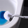Bathroom Wall hanging S-type Toilet Curve Brush Bent Head Corner Gap Brush Soft Hair Household Items Cleaning Tools Accessories. 