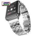 High Quality Stainless Steel 5 Beads Chain Band Strap Compatible With Appl Watch All Series 1, 2, 3, 4, 5 & 6. 