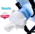 Techmanistan 19 Liters Bottle Gallon Water Nozzle, Water Dispenser Valve 55mm Non Threaded Jug Gallon Water Bottle Cap Reusable Plastic Spigot Faucet. 