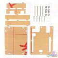 Transparent Acrylic Case Shell Enclosure Gloss Box For Arduino UNO R3. 