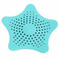 Star Shaped Sink Filter Bathtub Drain Hair Sewer Colanders Strainers Filter Bathroom Strainer Kitchen Gadgets Silicone. 