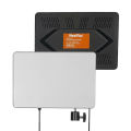 NEEPHO NP11 Rectangle LED Video Light Adjustable Brightness for Makeup, Live Streaming & Photography LED Panel Selfie Light USB Plug Dimmable 2700-6500K Cool & Warm Light (without tripod). 