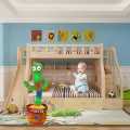 Rechargeable Cactus Baby record toy Cactus baby toy Dancing CactusToy,Talking Cactus Toys for Kids That Repeats Your Words,Dancing Cactus Plush for Babies Talking & Repeating Home Decoration Children's. 