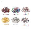 50/100pcs Lots Metal Brads Scrapbook Paper Fastener A Decorative Brads. 