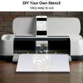 10Pcs 7Mil Blank Stencil Sheets, 12 x 12 Inch Mylar Template Stencil Material for Cricut & Silhouette Machines. 