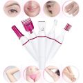 5 In 1 Multifunction Women Hair Removal Electric Shaping Female Shaving Machine - Women Hair Remover Mini Shaver Trimmer Razor For Eyebrow Underarm White. 