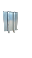 Aluminum Mid Clamp for Solar Mounting | Structure Fitting. 