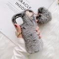 Plush Funny Soft Phone Case For Apple Funda iPhone 11 6 7 8 Plus X XS XR 12 13 14 Pro Max SE 2020 5S Winter Warm Hand Back Cover. 