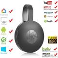 HDMI Wireless WiFi Dongle TV Streaming Device Chrome Cast Full HD 1080P Digital Media Stream Video HDTV Mira Cast Full HD 1080P Android TV Stick Black. 