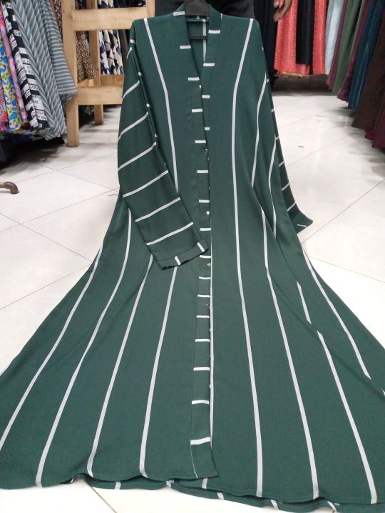 Flow Abaya - White x White main image 0