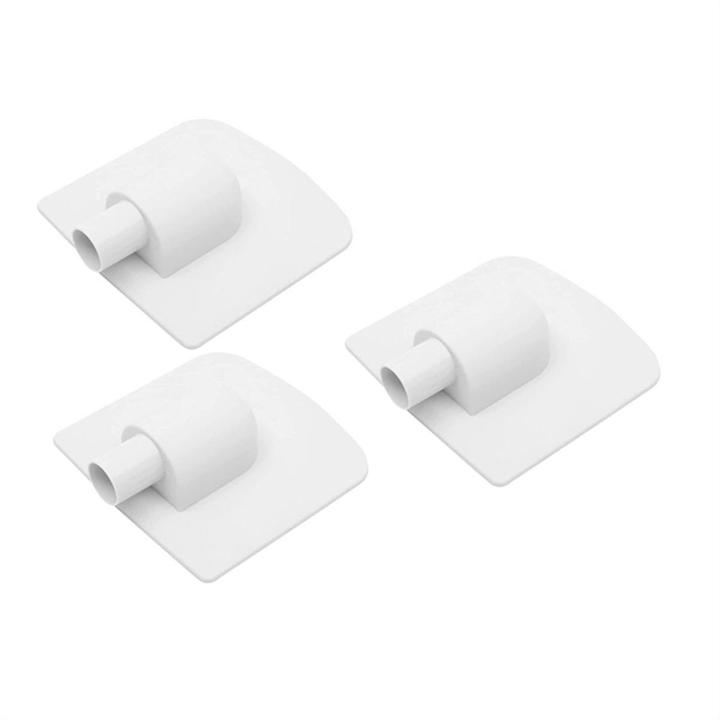 For Summer Waves Vacuum Plate Adapter White for Polygroup Skimmer Filter Pump Systems, 3-Pack