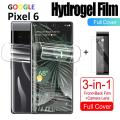 Google Pixel 6 Screen Protector and Back Jelly Protector hydrogel Film. 