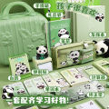 Panda Stationery Gift Pack Student School Supplies Souvenir Birthday Graduation Gift Children's Stationery Set Gift Box. 