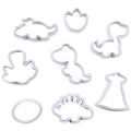 Dinosaur Theme Cutter 8Pcs Set. 