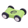 Car Model Pull-back Four Wheels Inertia Design Slide Wooden Car Model for Child. 