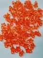 Beads for DIY Crafts. Red Flower Tussle (Latkan) Acrylic Beads. Pack of 40gms Beads, For DIY Jewelry Making, Jewelry, And Dress Accessories.. 