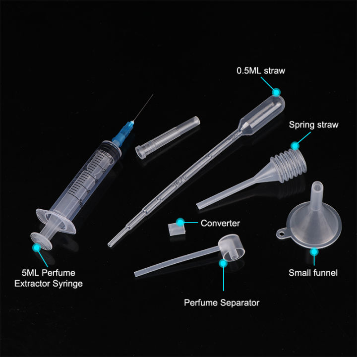Diffuser Tools Tools 6Units/Set Perfume Refill Tools Set Plastic Diffuser Straw ...