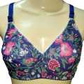 Pack of 2 cotton bra, non-padded best quality brazier (assorted colors). 