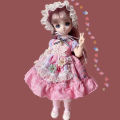 30 cm Barbie Doll Animation Girl Comic Face 6 Points BJD High-Profile Figure Children's Toy Doll Little Princess. 