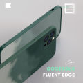 Itel P37 Pro/Vision 2 Plus Watercolor Gradient Liquid Soft Square Silicone Phone Case Shockproof Protection Rubber Casing. 