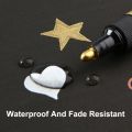 【HOT】 1Pc Sakura Pen-Touch Paint Marker Gold, Silver,Copper 0.7Mm 1Mm 2Mm Waterproof Low Odor Xylene-Free Permanent On Most Surfaces. 