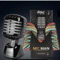 Airpro Luxury Mic Man Black - Velvet Mask Fragrance - Car Air Freshener Perfume. 
