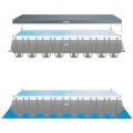 Intex Ultra Rectangular Frame Pool 32ft 9.75mx4.88mx1.32m (26374). 