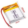 Lithium ion 3.7V 500 MAH 502030 Lipo Cell High Quality Slim Battery For Airpods, Earbuds, Handsfree, headsets, Toys and Projects. 